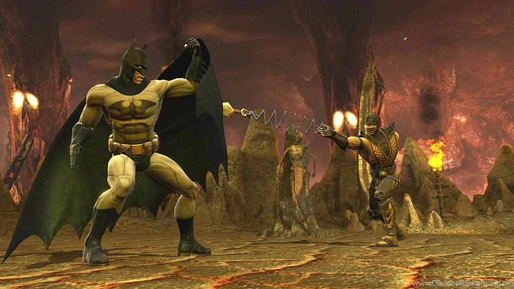 Batmen Vs Scopion   Mortal Kombat Vs. DC Universe Wallpapers ...
