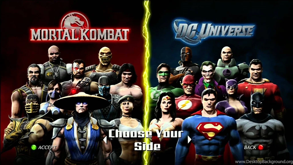Let's Dub Mortal Kombat Vs DC Universe Choose Your Side! YouTube