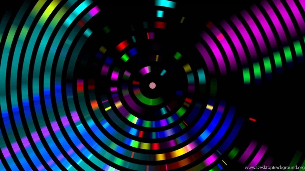 4K Disco Hypnotic Light Centerd VJ LOOP DISCO Effect Animation ...