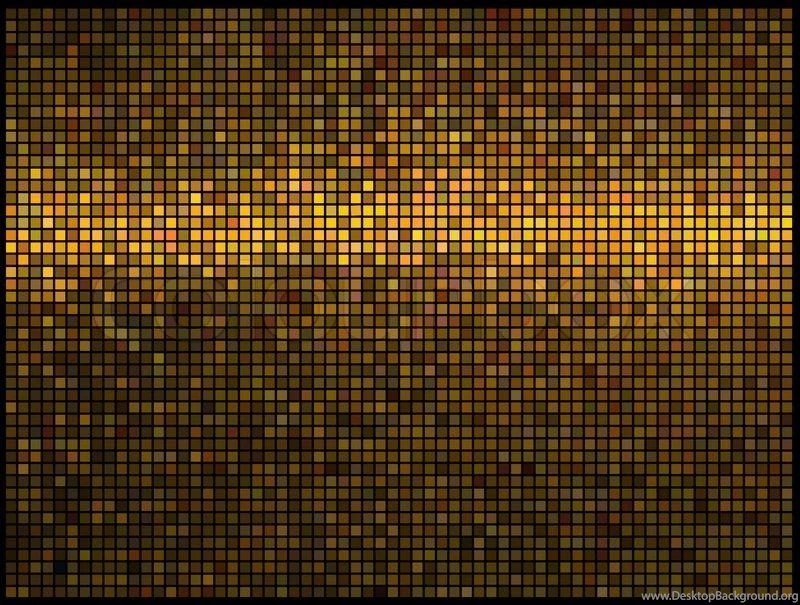Multicolor Abstract Lights Gold Disco Background. Square Pixel ...