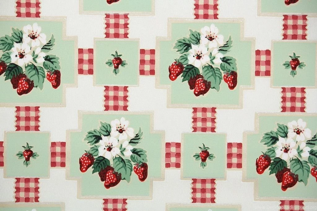 1940s Kitchen Vintage Wallpapers – Hannah's Treasures Vintage Wallpapers