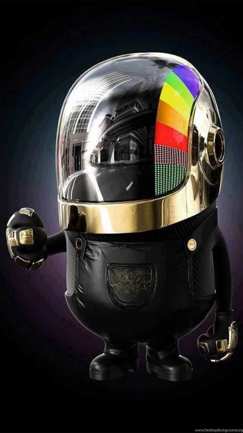 Daft Punk Minion Galaxy S4 Wallpapers (1080x1920)