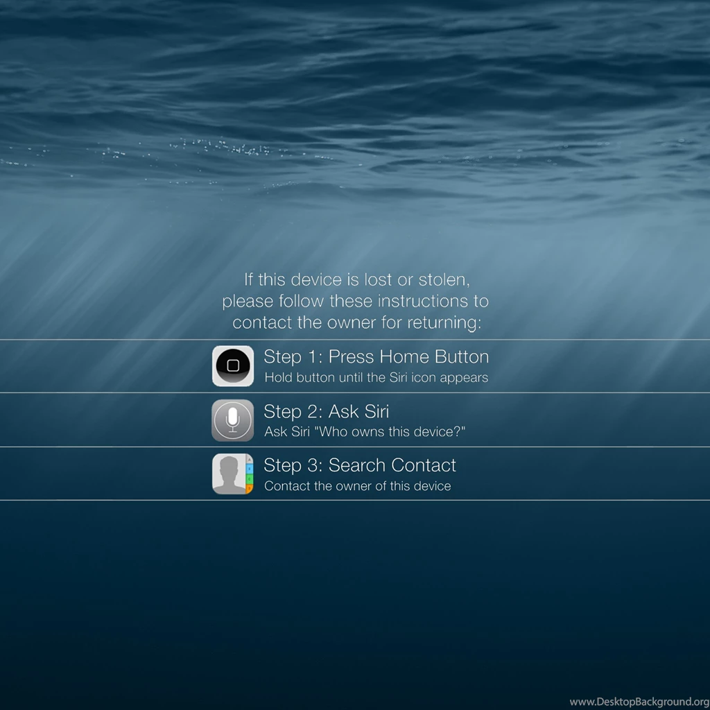 IOS 8 Lock Screen Wallpapers Encouraging Return By YJCH0I On DeviantArt