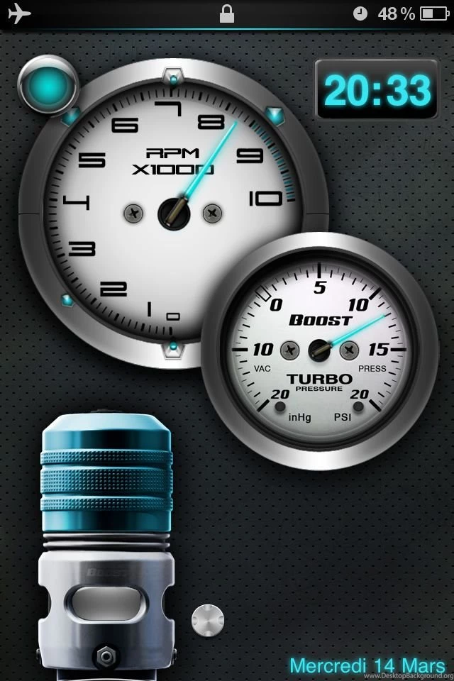 iPhone Themes New Metal iPhone Themes, Winterboard Themes Download