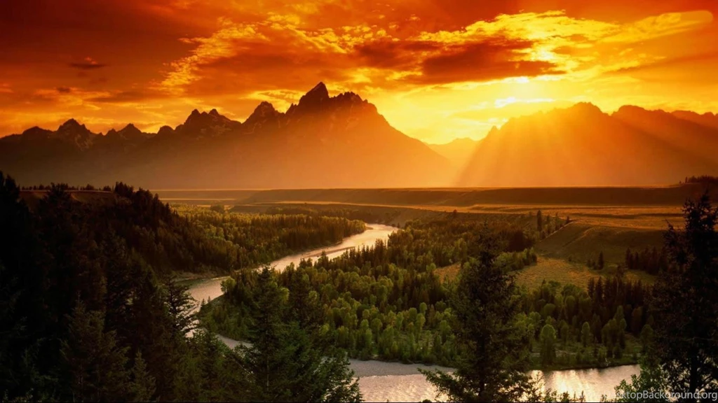Snake River In Grand Teton National Park Picture For Desktop ...