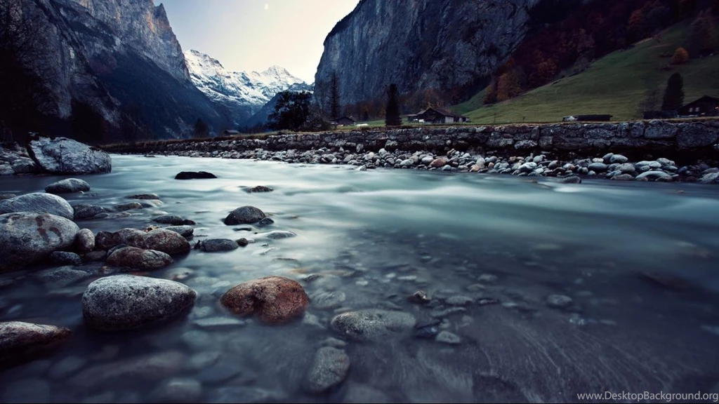 Swiss The Lauterbrunnen Landscape Pictures Desktop Wallpapers ...