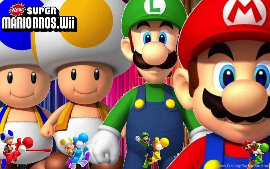 DeviantArt: More Like New Super Mario Bros. Wii Wallpapers By ...