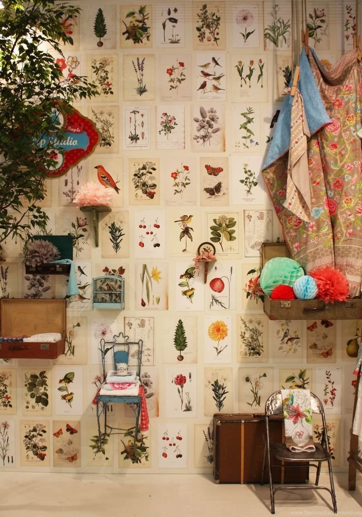 Vintage Homespun: Botanical