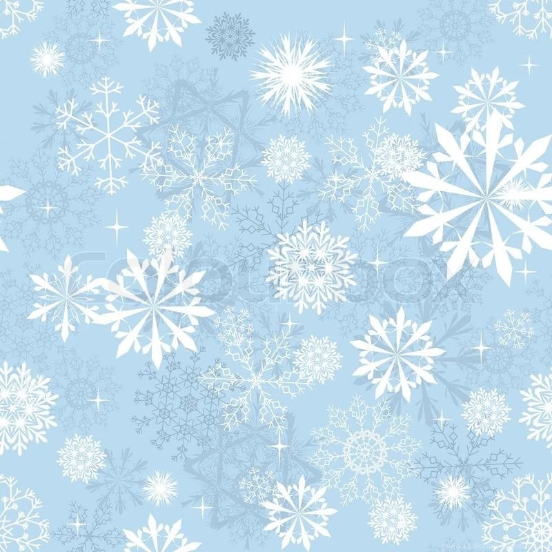 Seamless Snowflakes Backgrounds For Winter And Christmas Theme ...