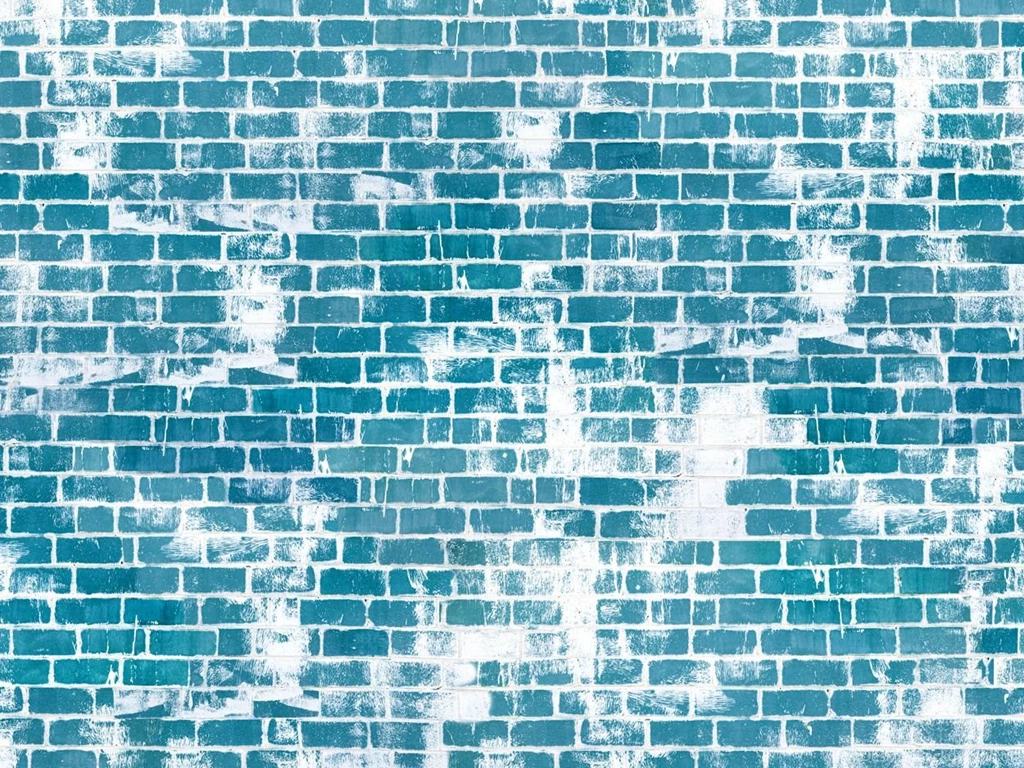 Brick effect Wallpapers BLUE LIMIT By Wall&decò Design Christian Benini