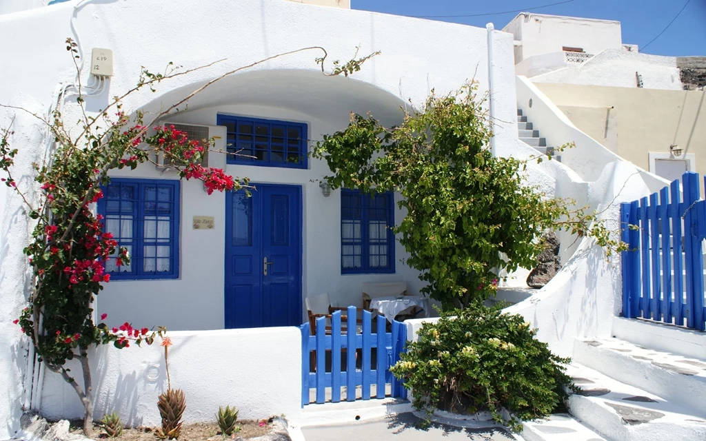 Santorini Houses, Architecture, Paper, 1920x1200 HD Wallpapers And ...
