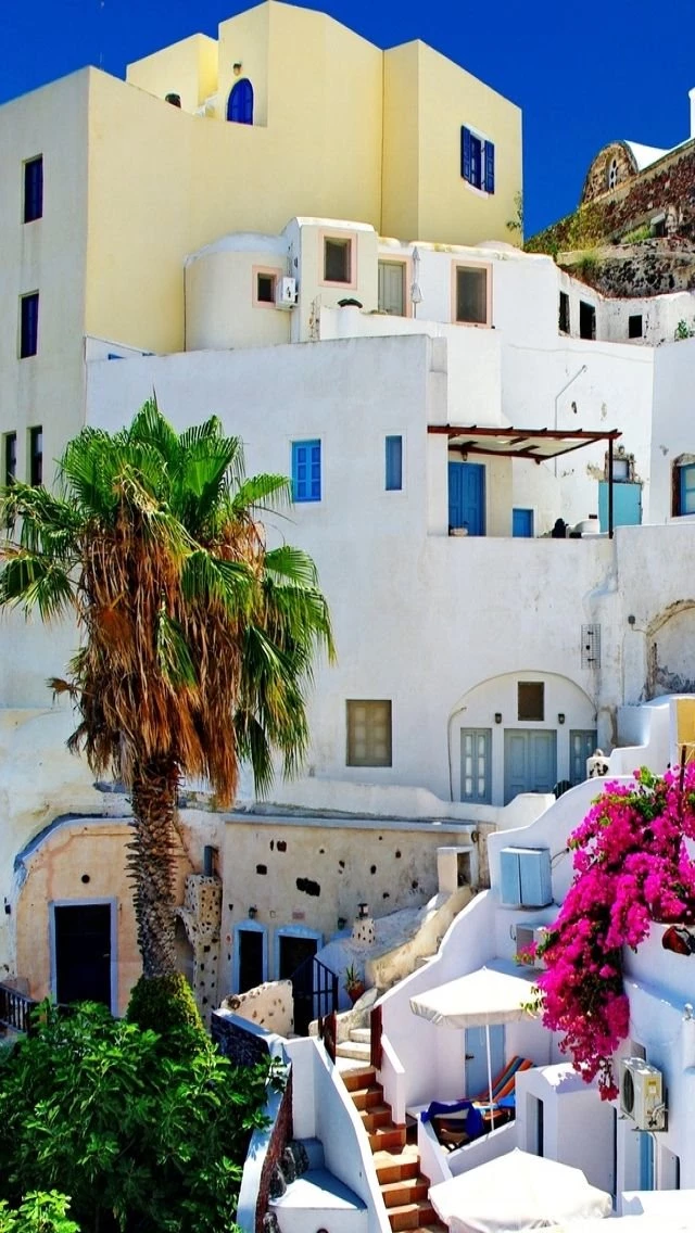 Santorini iPhone 5s Wallpapers