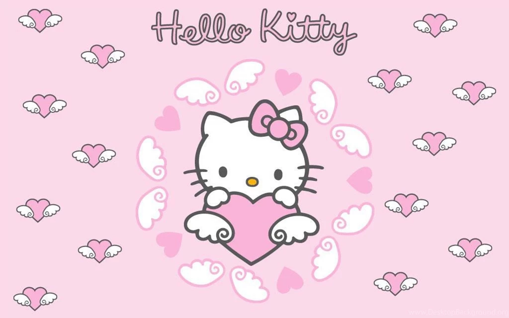 Photos Hello Kitty With Bow Cute Wallpapers