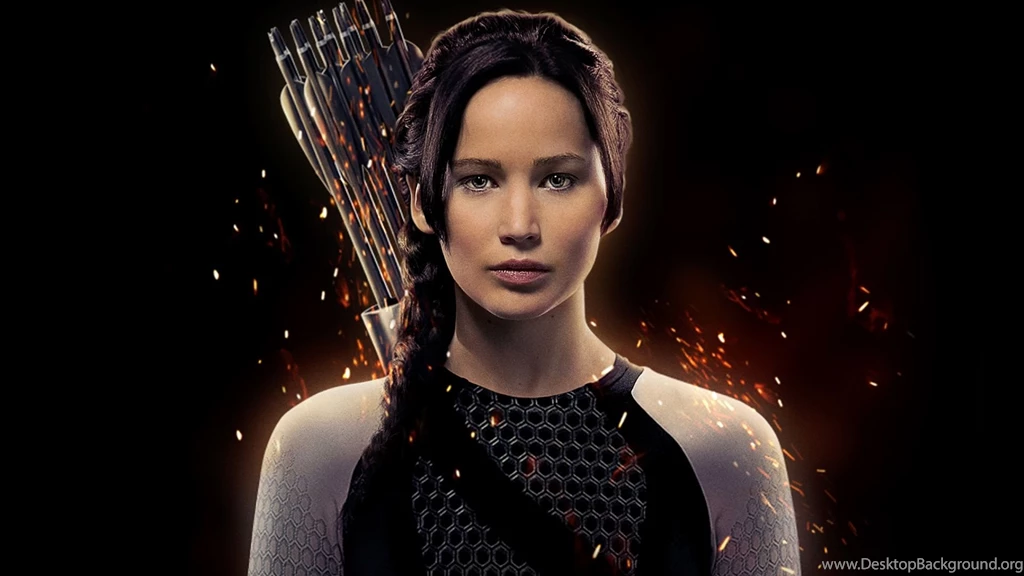Jennifer Lawrence As Katniss Wallpapers