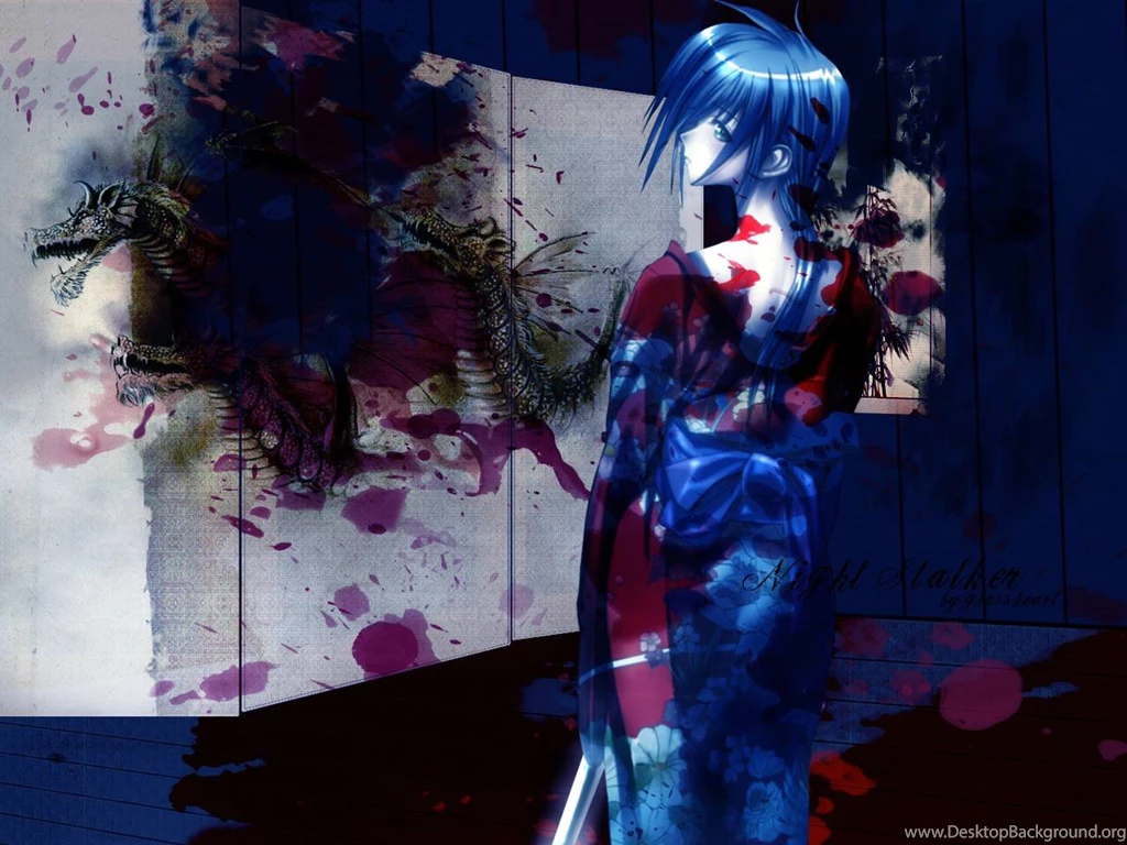 Miko Girl Anime Wallpapers Pack