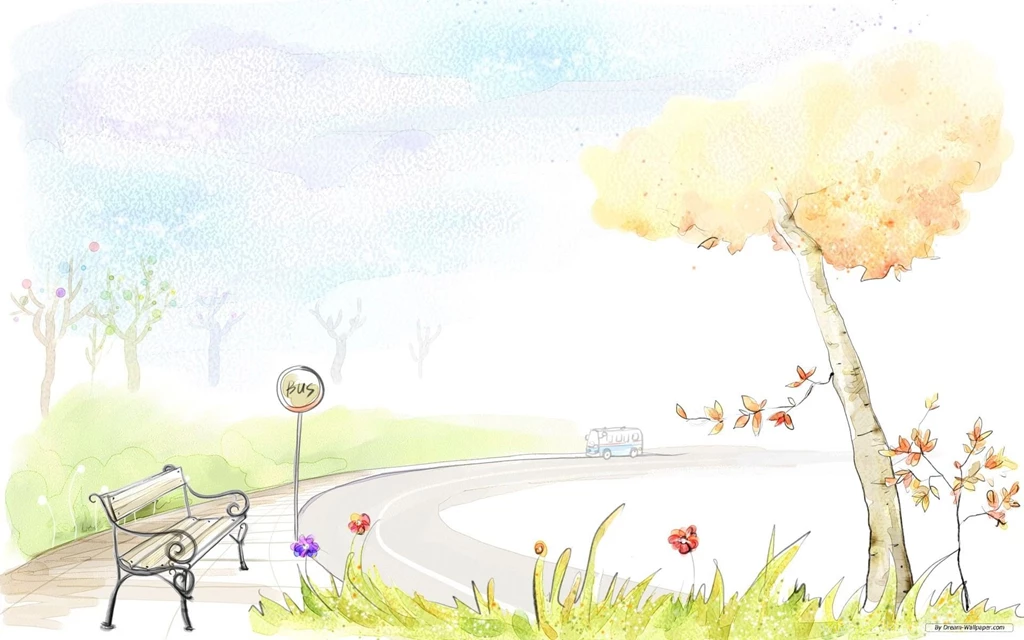 Free Wallpapers Free Art Wallpapers Drawing Beautiful Scenery ...