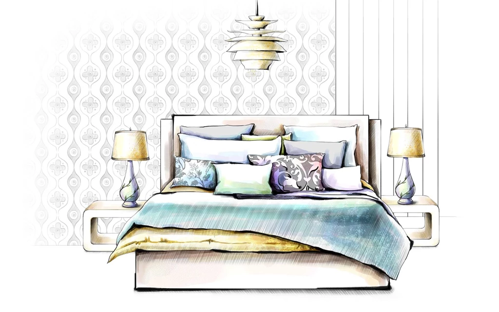 Drawing, Interior, Wallpaper, Image, Art (