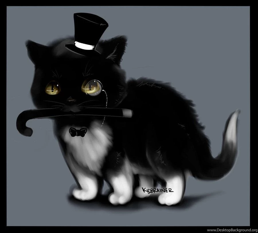 Tuxedo Cat By Kidbrainer On DeviantArt