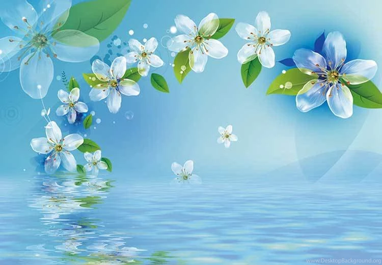 Large Beautiful Flower Mural Wallpapers Living Room Bedroom TV ...