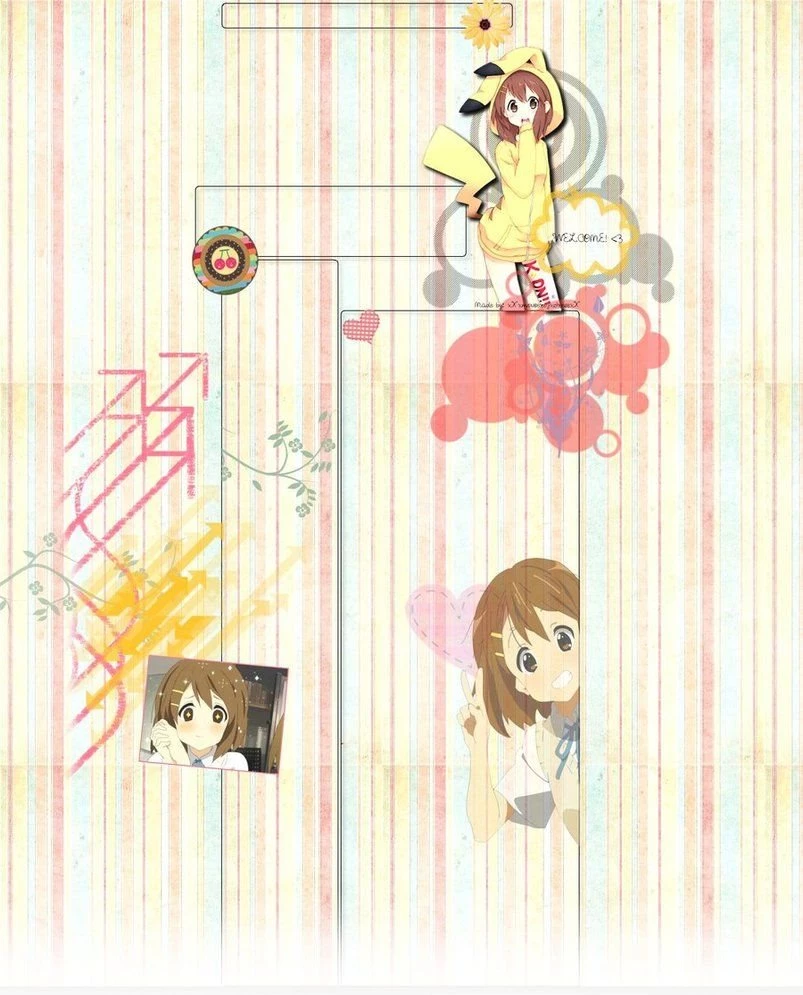 Yui K on Backgrounds For Youtube By XMissGorgous On DeviantArt