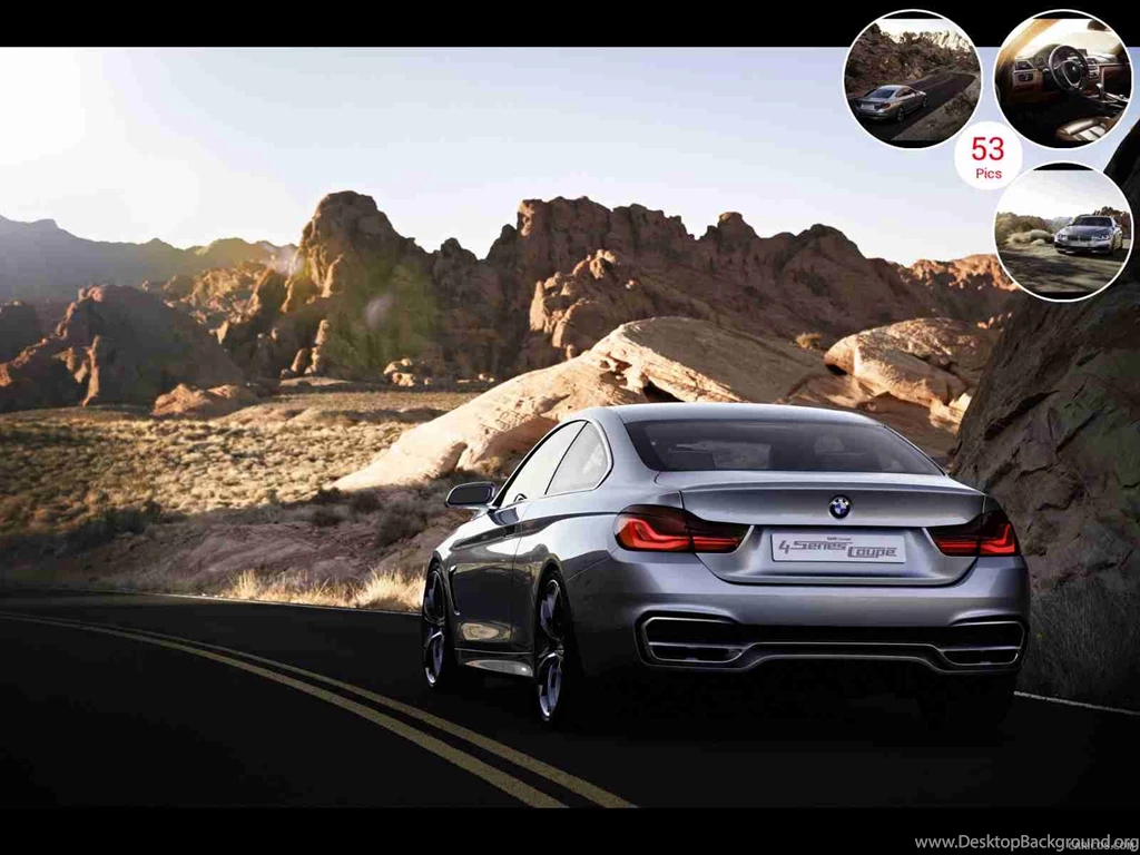 BMW 4 Series Coupe Concept (2013) Rear