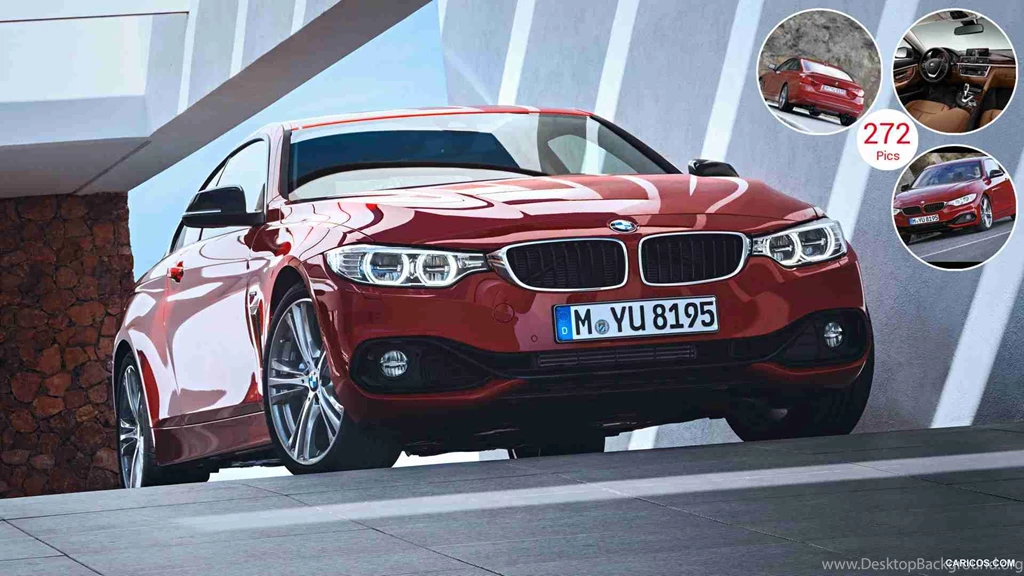 2014 BMW 4 Series Coupe (435i Sport Line, Red) Front