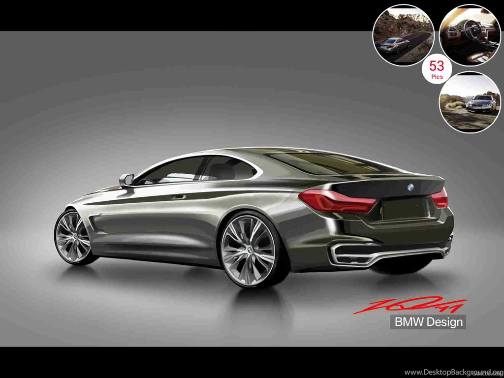 BMW 4 Series Coupe Concept (2013)   Design Sketch