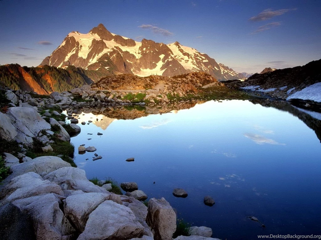 Mountain Lake Desktop Wallpapers Widescreen Full HD