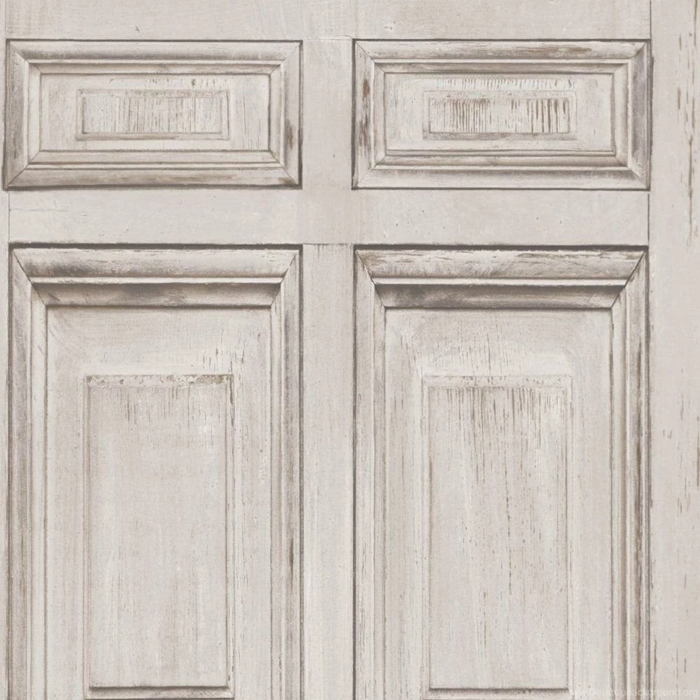 Muriva Wood Frames Pattern Painted Distressed Panel Wallpapers J92207