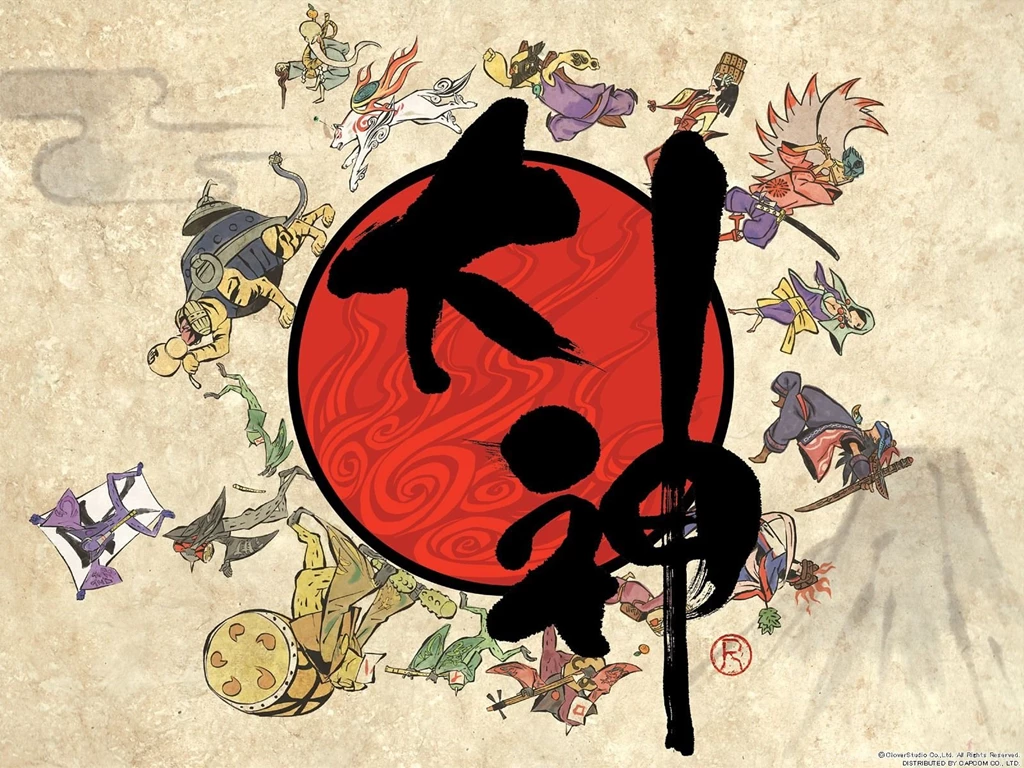 Okami Logo Desktop Wallpapers