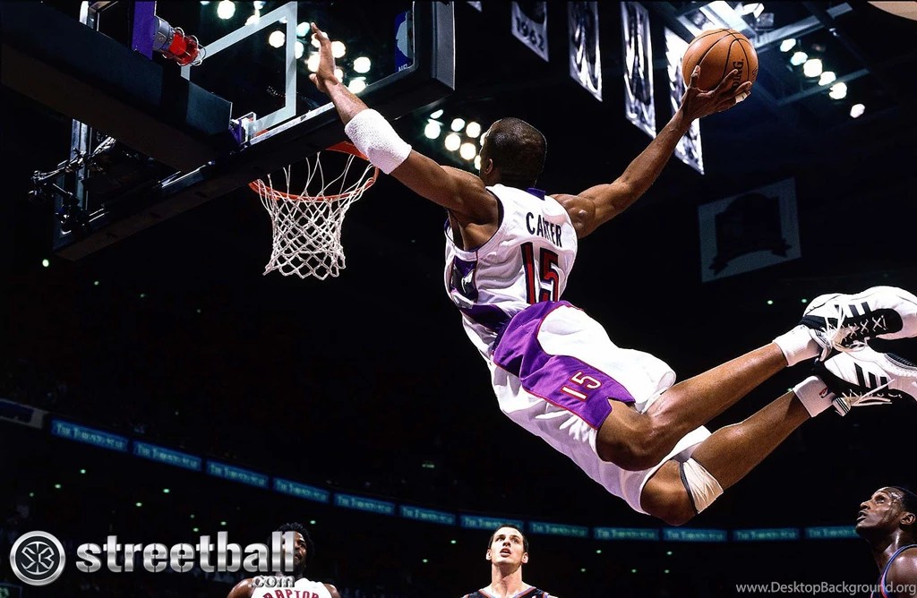 Vince Carter Toronto Raptors Dunk Wallpapers Streetball