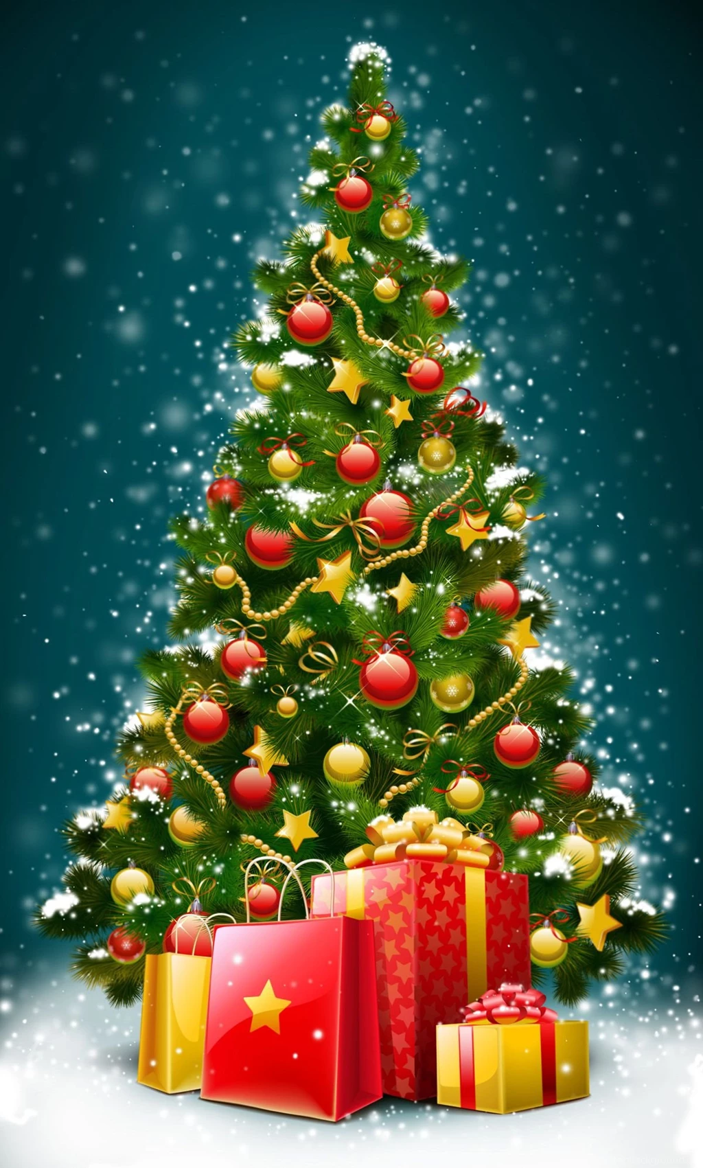 Download Christmas Tree Free Wallpapers