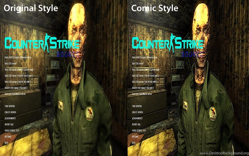 Fallout New Vegas Backgrounds Pack (Counter Strike: Source > GUIs ...