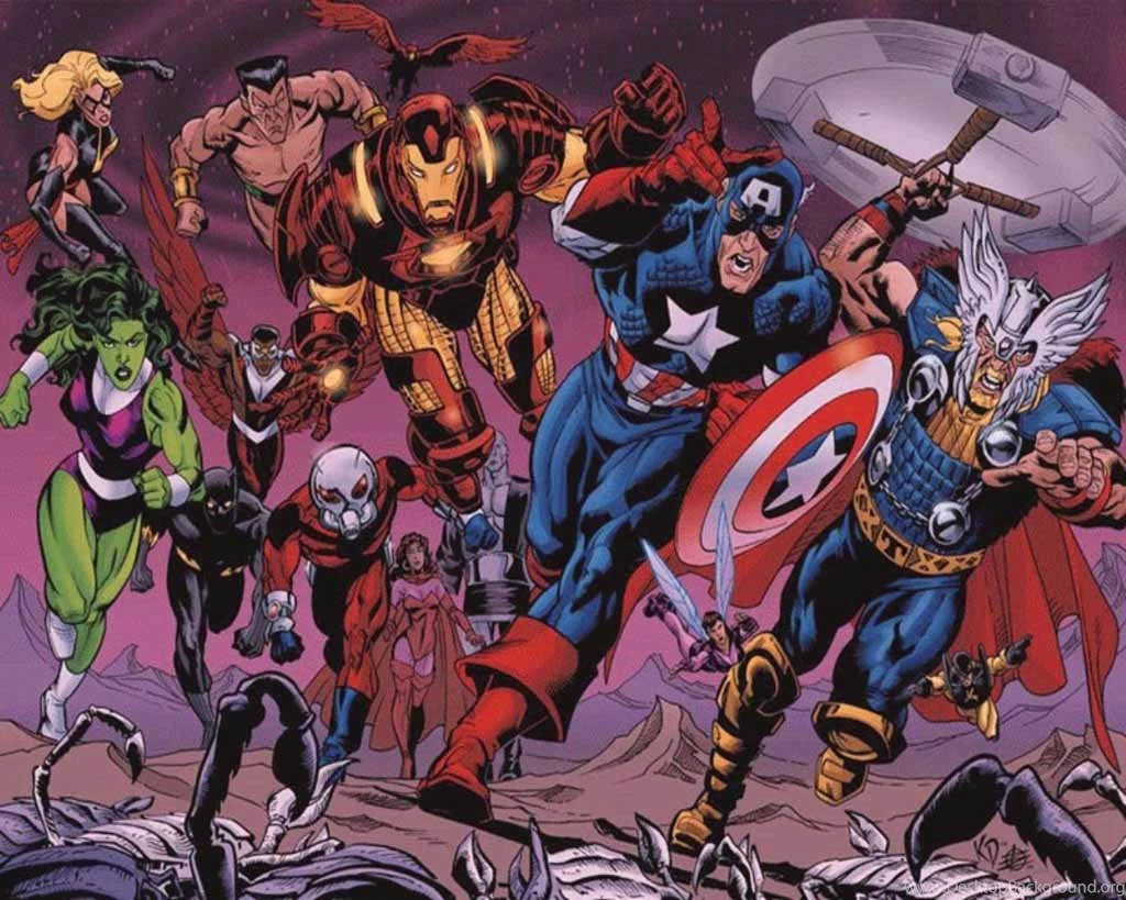 The Top Ten Avengers