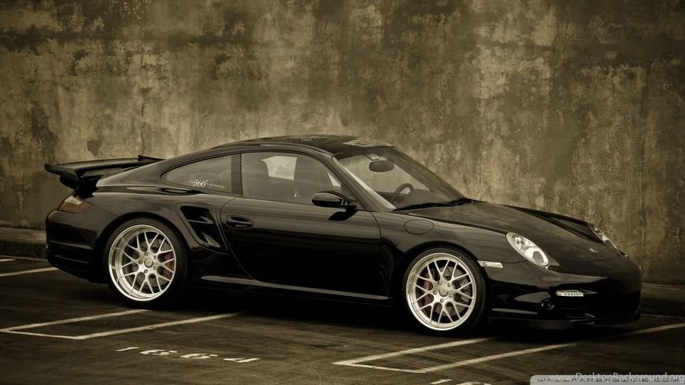 Black Porsche Car HD Desktop Wallpapers : Widescreen : High ...