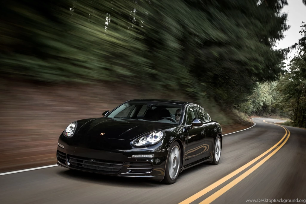 Black Porsche Panamera Wallpapers Image