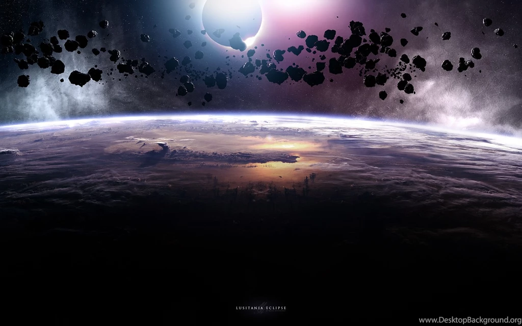 Asteroids Eclipse Wallpapers