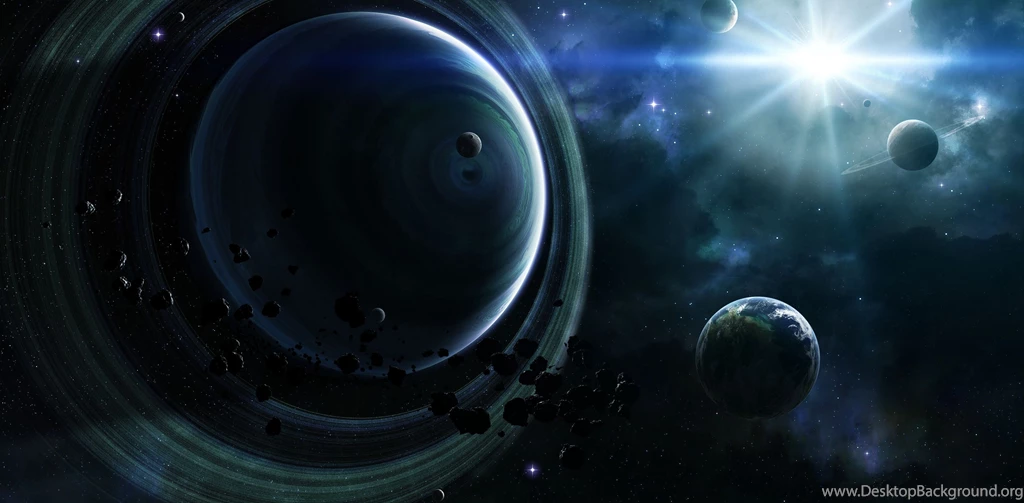Wallpapers Asteroid, Space, Planet Desktop Wallpapers » 3D » GoodWP.com