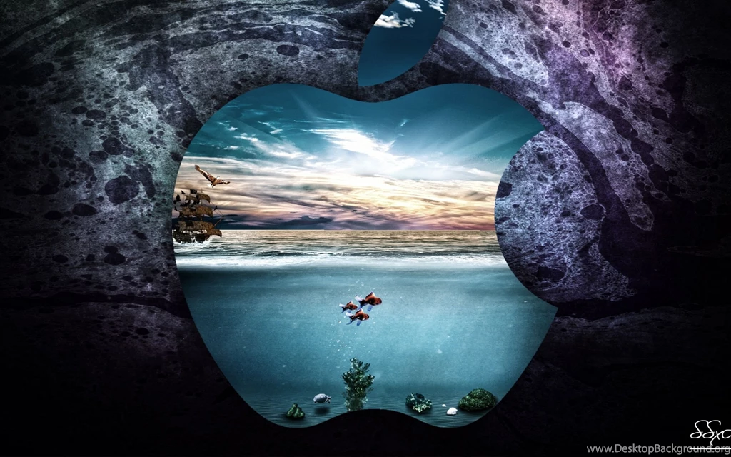 Apple Underwater Mac Wallpapers Download