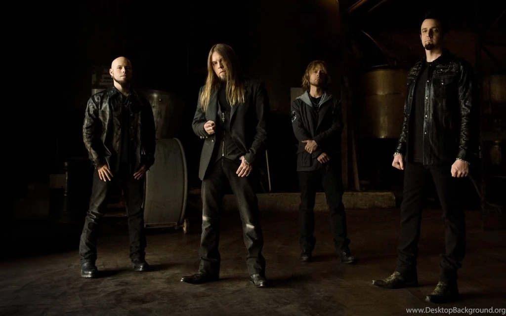 Download Wallpapers 1440x900 Drowning Pool, Band, Members, Room ...
