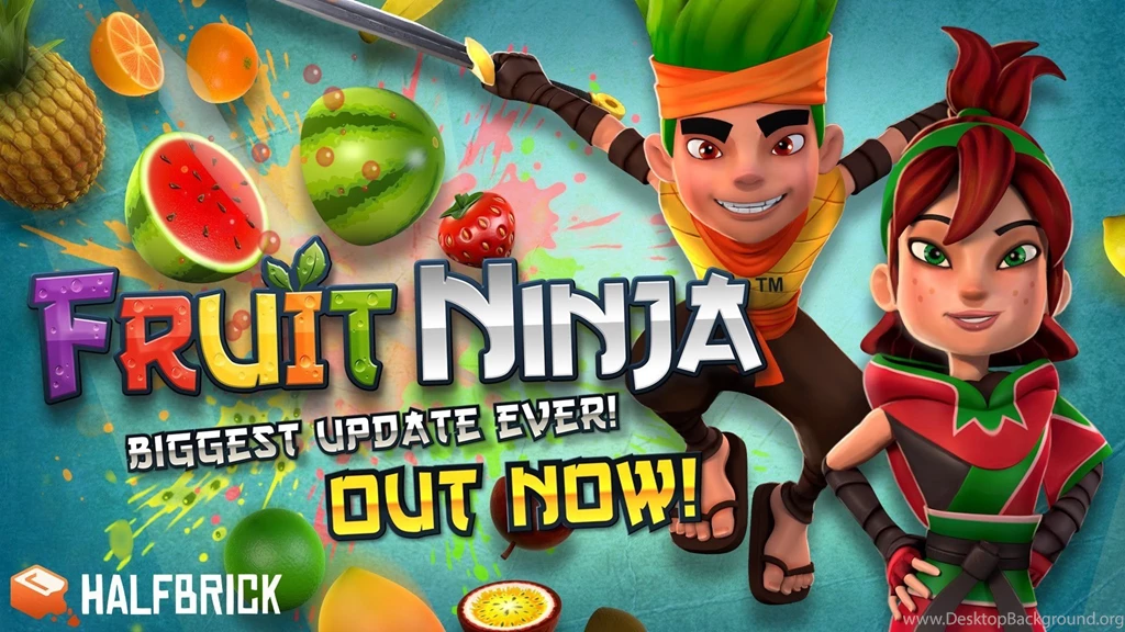 FRUIT NINJA KINECT Xbox Microsoft Adventure 1fnk Action Warrior ...