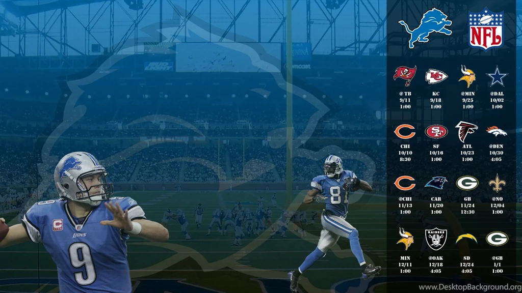Detroit Lions Desktop Wallpapers 2011