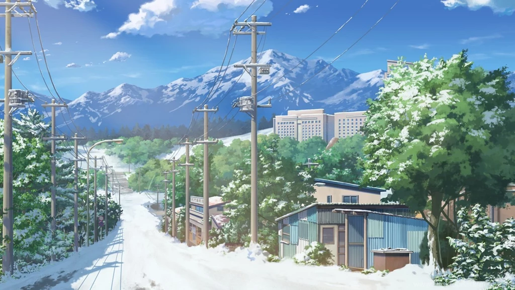 Snow Scene Wallpapers