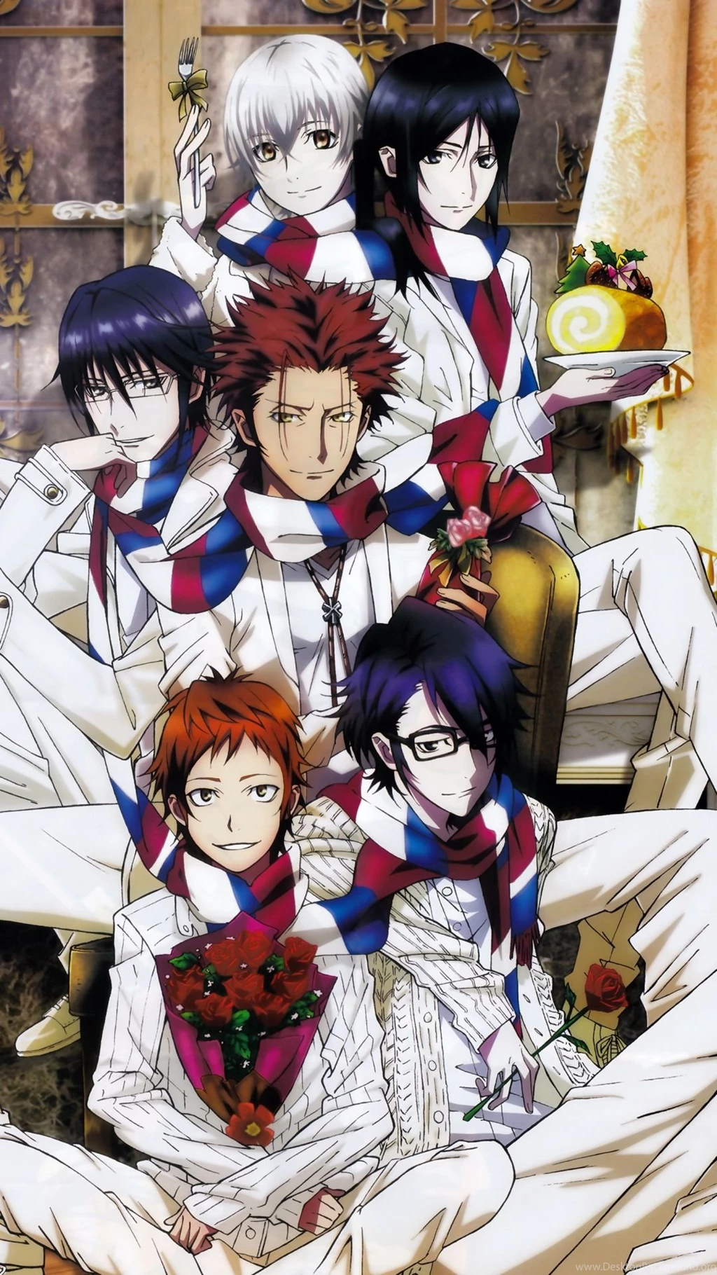 Christmas anime.K Project Lenovo K900 wallpaper.1080x1920.jpg