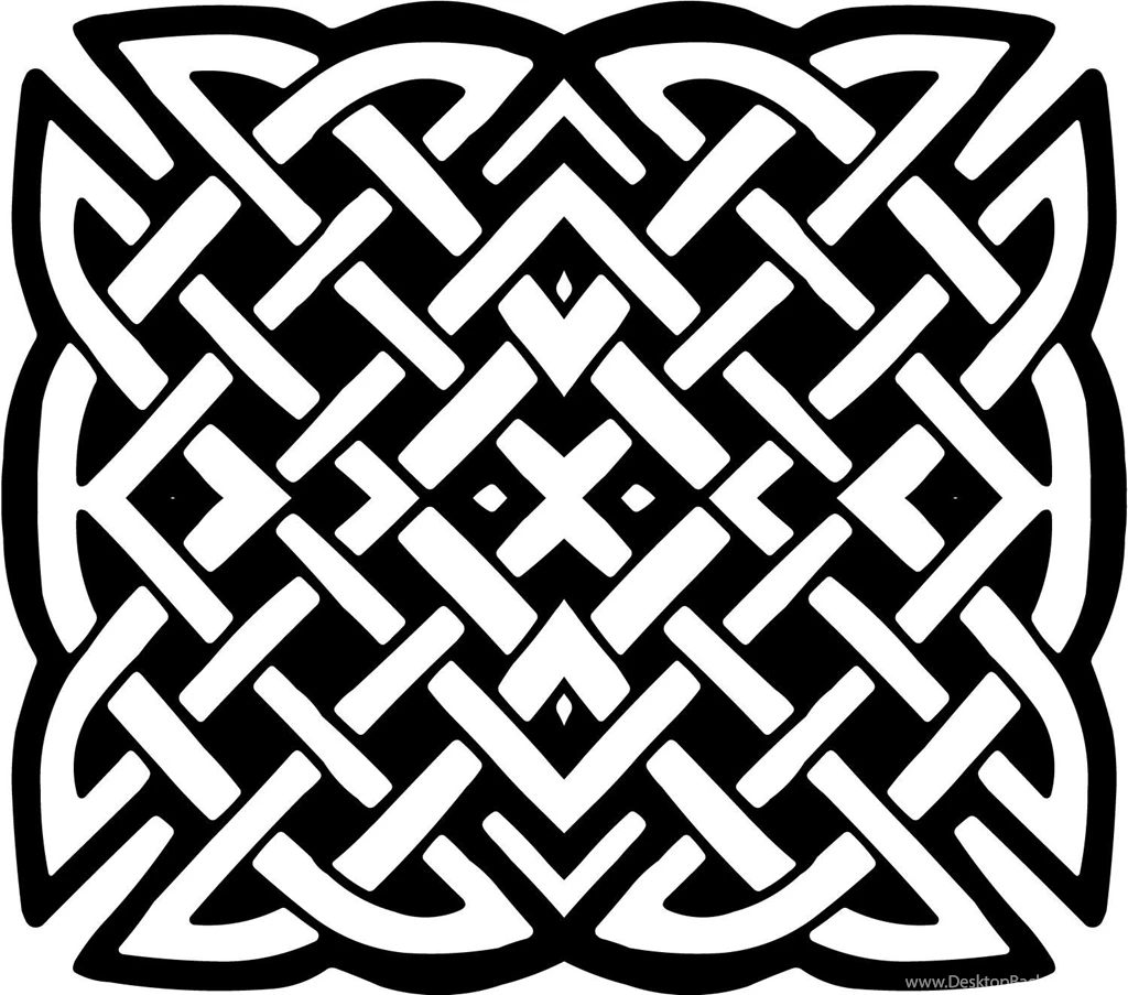 Vector Wallpaper: Celtic Knot Vector Art, Skull Vector, Girl In ...