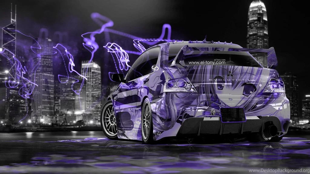 Mitsubishi Lancer Evolution JDM Anime Aerography City Car 2014 ...