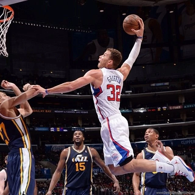 Utah's Rudy Gobert Avoids Getting Posterized By Blake Griffin
