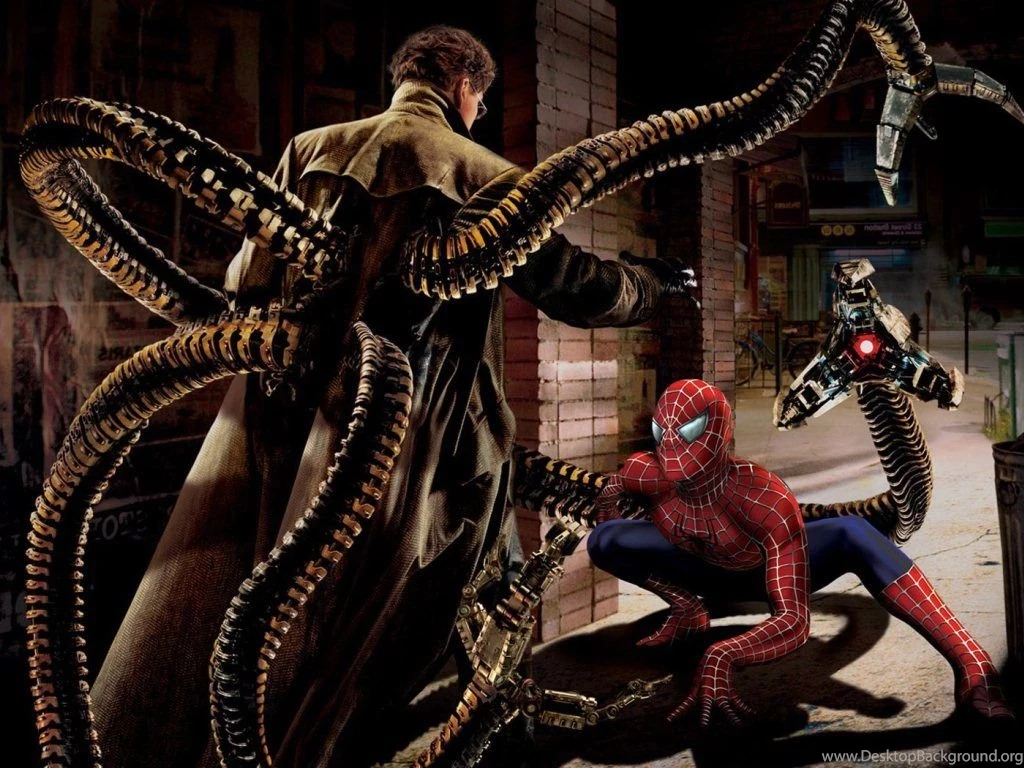 Spiderman Vs Doctor Octopus Wallpapers Spidermangamesonly.com