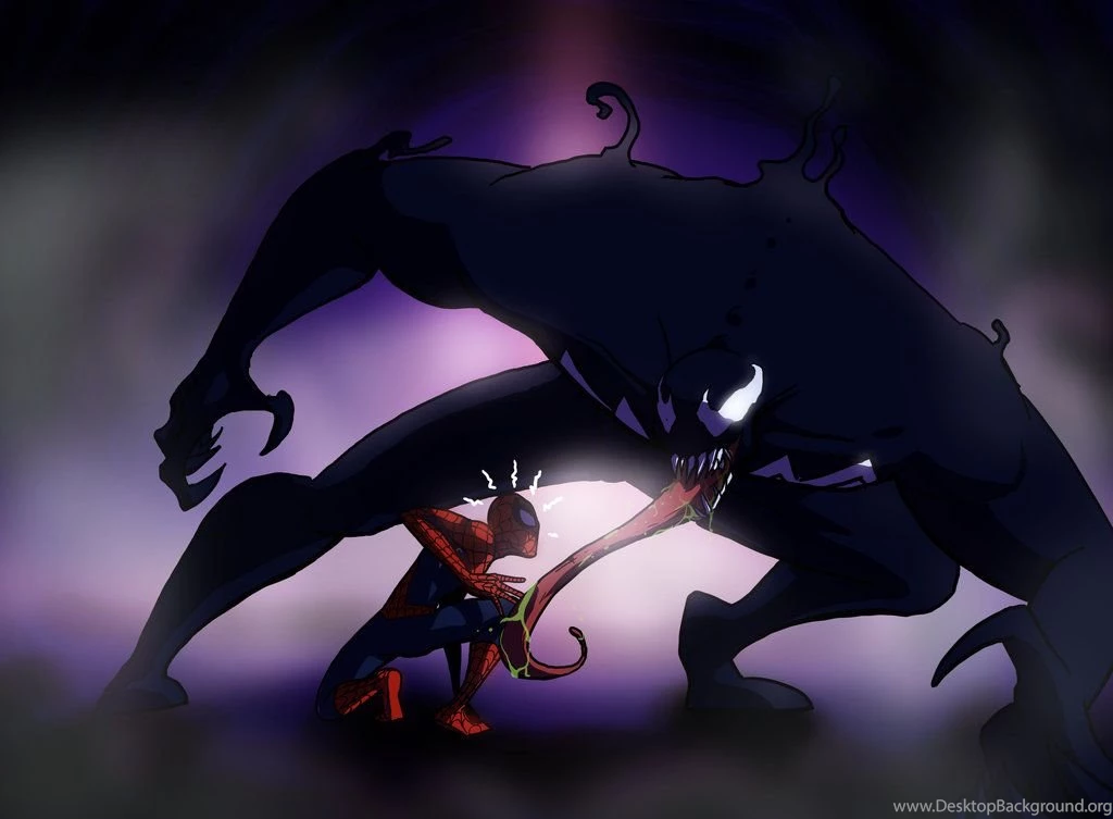Spider Man Vs Venom By Viktormon On DeviantArt