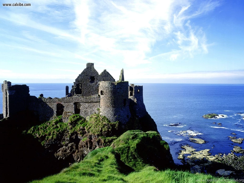 Known Places: Dunluce Castle, County Antrim, Ireland, Desktop ...